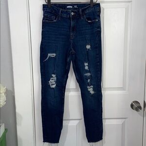 Old Navy High Rise Rockstar Super Skinny jean